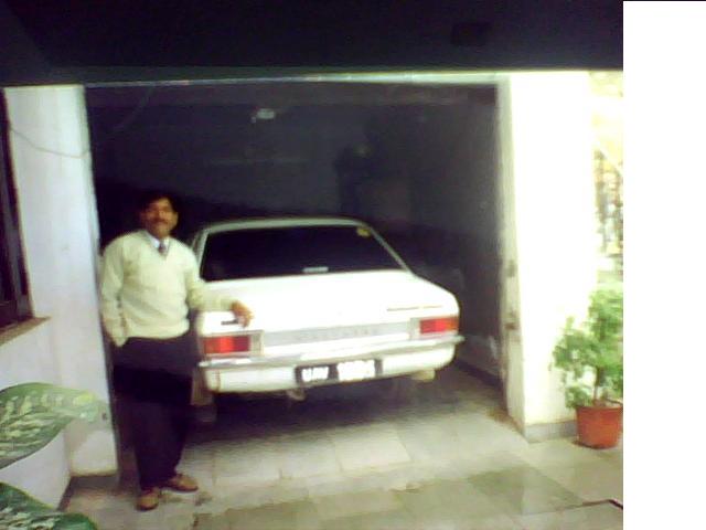 At his Resi.